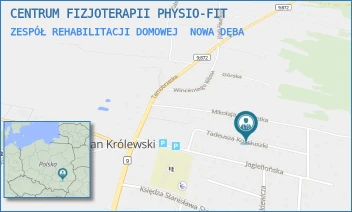ZESPÓŁ REHABILITACJI DOMOWEJ - CENTRUM FIZJOTERAPII PHYSIO-FIT - UL. TADEUSZA KOŚCIUSZKI 14,  NOWA DĘBA