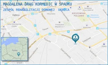 ZESPÓŁ REHABILITACJI DOMOWEJ - MAGDALENA DRĄG KORMEDIC W SPADKU - WIELOPOLSKA 62,  DĘBICA