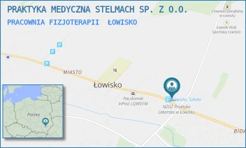 PRACOWNIA FIZJOTERAPII - PRAKTYKA MEDYCZNA STELMACH SP. Z O.O. - 213,  ŁOWISKO