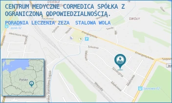 PORADNIA LECZENIA ZEZA - CENTRUM MEDYCZNE CORMEDICA SPÓŁKA Z OGRANICZONĄ ODPOWIEDZIALNOŚCIĄ. - UL. SZKOLNA 46,  STALOWA WOLA