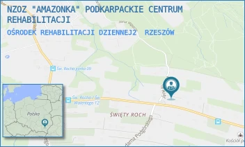 OŚRODEK REHABILITACJI DZIENNEJ2 - NZOZ "AMAZONKA" PODKARPACKIE CENTRUM REHABILITACJI - UL. JANA WĄSACZA 19,  RZESZÓW