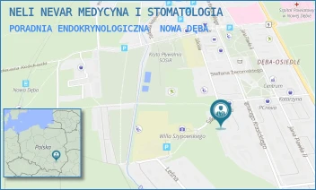 PORADNIA ENDOKRYNOLOGICZNA - NELI NEVAR MEDYCYNA I STOMATOLOGIA - UL. SZKOLNA 7,  NOWA DĘBA