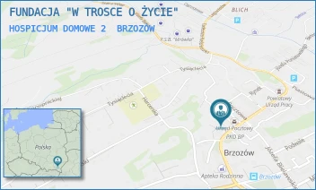 HOSPICJUM DOMOWE 2 - FUNDACJA "W TROSCE O ŻYCIE" - UL. ADAMA MICKIEWICZA 14,  BRZOZÓW