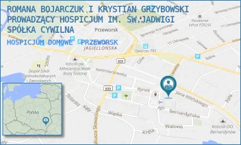 HOSPICJUM DOMOWE - ROMANA BOJARCZUK I KRYSTIAN GRZYBOWSKI PROWADZĄCY HOSPICJUM IM. ŚW.JADWIGI SPÓŁKA CYWILNA - KILIŃSKIEGO 2,  PRZEWORSK