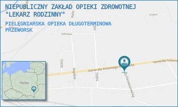 PIELĘGNIARSKA OPIEKA DŁUGOTERMINOWA - NIEPUBLICZNY ZAKŁAD OPIEKI ZDROWOTNEJ "LEKARZ RODZINNY" - UL. GEN. CHRUŚCIELA 42,  PRZEWORSK