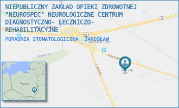 PORADNIA STOMATOLOGICZNA - NIEPUBLICZNY ZAKŁAD OPIEKI ZDROWOTNEJ "NEUROSPEC" NEUROLOGICZNE CENTRUM DIAGNOSTYCZNO- LECZNICZO- REHABILITACYJNE - UL. KRAKOWSKA 39A,  JAROSŁAW