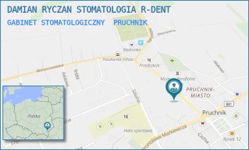 GABINET STOMATOLOGICZNY - DAMIAN RYCZAN STOMATOLOGIA R-DENT - UL. KAŃCZUDZKA 13,  PRUCHNIK