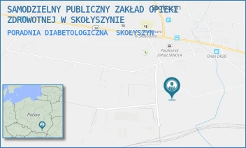 PORADNIA DIABETOLOGICZNA - SAMODZIELNY PUBLICZNY ZAKŁAD OPIEKI ZDROWOTNEJ W SKOŁYSZYNIE - UL. SKOŁYSZYN 232,  SKOŁYSZYN