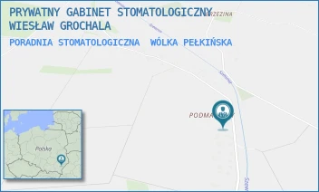 PORADNIA STOMATOLOGICZNA - PRYWATNY GABINET STOMATOLOGICZNY WIESŁAW GROCHALA - UL. WÓLKA PEŁKIŃSKA 227,  WÓLKA PEŁKIŃSKA