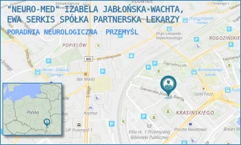 PORADNIA NEUROLOGICZNA - "NEURO-MED" IZABELA JABŁOŃSKA-WACHTA, EWA SERKIS SPÓŁKA PARTNERSKA LEKARZY - UL. GENERAŁA JÓZEFA BEMA 6,  PRZEMYŚL