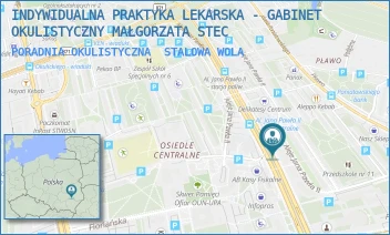 PORADNIA OKULISTYCZNA - INDYWIDUALNA PRAKTYKA LEKARSKA - GABINET OKULISTYCZNY MAŁGORZATA STEC - AL. JANA PAWŁA II 2H,  STALOWA WOLA
