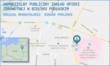 ODDZIAŁ NEONATOLOGII - SAMODZIELNY PUBLICZNY ZAKŁAD OPIEKI ZDROWOTNEJ W BIELSKU PODLASKIM - KLESZCZELOWSKA 1,  BIELSK PODLASKI