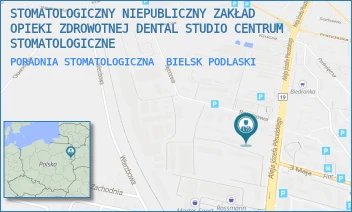 PORADNIA STOMATOLOGICZNA - STOMATOLOGICZNY NIEPUBLICZNY ZAKŁAD OPIEKI ZDROWOTNEJ DENTAL STUDIO CENTRUM STOMATOLOGICZNE - PIŁSUDSKIEGO 35A/-,  BIELSK PODLASKI
