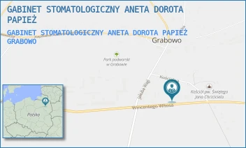 GABINET STOMATOLOGICZNY ANETA DOROTA PAPIEŻ - GABINET STOMATOLOGICZNY ANETA DOROTA PAPIEŻ - WINCENTEGO WITOSA 1,  GRABOWO