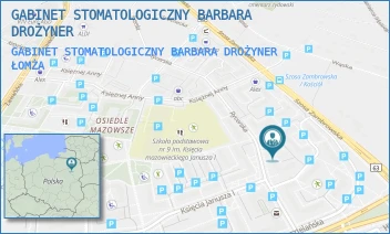 GABINET STOMATOLOGICZNY BARBARA DROŻYNER - GABINET STOMATOLOGICZNY BARBARA DROŻYNER - RYCERSKA 4A/17,  ŁOMŻA
