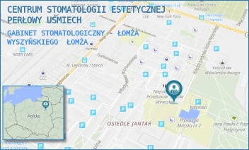 GABINET STOMATOLOGICZNY - ŁOMŻA WYSZYŃSKIEGO - CENTRUM STOMATOLOGII ESTETYCZNEJ PERŁOWY UŚMIECH - WYSZYŃSKIEGO 10/GAB 105,  ŁOMŻA