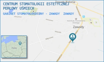 GABINET STOMATOLOGICZNY - ZAWADY - CENTRUM STOMATOLOGII ESTETYCZNEJ PERŁOWY UŚMIECH - SIENKIEWICZA 7/1,  ZAWADY