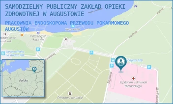 PRACOWNIA ENDOSKOPOWA PRZEWODU POKARMOWEGO - SAMODZIELNY PUBLICZNY ZAKŁAD OPIEKI ZDROWOTNEJ W AUGUSTOWIE - SZPITALNA 12,  AUGUSTÓW
