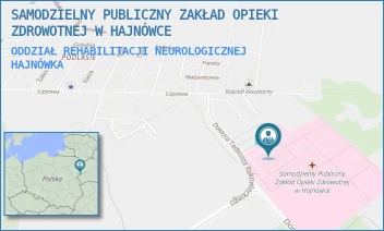 ODDZIAŁ REHABILITACJI NEUROLOGICZNEJ - SAMODZIELNY PUBLICZNY ZAKŁAD OPIEKI ZDROWOTNEJ W HAJNÓWCE - DOC. ADAMA DOWGIRDA 9,  HAJNÓWKA