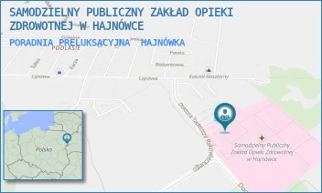 PORADNIA PRELUKSACYJNA - SAMODZIELNY PUBLICZNY ZAKŁAD OPIEKI ZDROWOTNEJ W HAJNÓWCE - DOC. ADAMA DOWGIRDA 9,  HAJNÓWKA