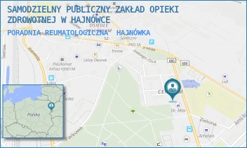 PORADNIA REUMATOLOGICZNA - SAMODZIELNY PUBLICZNY ZAKŁAD OPIEKI ZDROWOTNEJ W HAJNÓWCE - PIŁSUDSKIEGO 10,  HAJNÓWKA