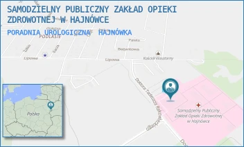 PORADNIA UROLOGICZNA - SAMODZIELNY PUBLICZNY ZAKŁAD OPIEKI ZDROWOTNEJ W HAJNÓWCE - DOC. ADAMA DOWGIRDA 9,  HAJNÓWKA