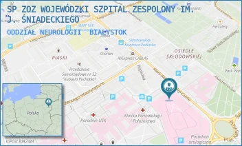 ODDZIAŁ NEUROLOGII - SP ZOZ WOJEWÓDZKI SZPITAL ZESPOLONY IM. J. ŚNIADECKIEGO - SKŁODOWSKIEJ-CURIE 26,  BIAŁYSTOK
