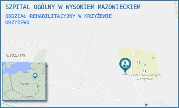 ODDZIAŁ REHABILITACYJNY W KRZYŻEWIE - SZPITAL OGÓLNY W WYSOKIEM MAZOWIECKIEM - 30,  KRZYŻEWO