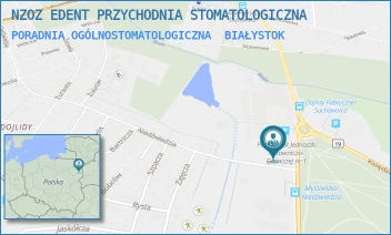 PORADNIA OGÓLNOSTOMATOLOGICZNA - NZOZ EDENT PRZYCHODNIA STOMATOLOGICZNA - NIEDŹWIEDZIA 69,  BIAŁYSTOK
