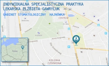 GABINET STOMATOLOGICZNY - INDYWIDUALNA SPECJALISTYCZNA PRAKTYKA LEKARSKA ELŻBIETA GAWRYLUK - PIŁSUDSKIEGO 7,  HAJNÓWKA