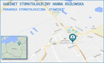 PORADNIA STOMATOLOGICZNA - GABINET STOMATOLOGICZNY HANNA KOZŁOWSKA - ŁOMŻYŃSKA 8A,  STAWISKI