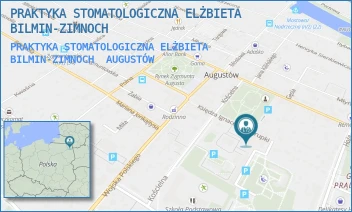 PRAKTYKA STOMATOLOGICZNA ELŻBIETA BILMIN-ZIMNOCH - PRAKTYKA STOMATOLOGICZNA ELŻBIETA BILMIN-ZIMNOCH - KS.SKORUPKI 10/2,  AUGUSTÓW