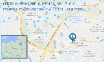PORADNIA PSYCHOLOGICZNA DLA DZIECI - CENTRUM MEDYCZNE Q MEDICA SP. Z O.O. - JERZEGO WASZYNGTONA 30/1U,  BIAŁYSTOK