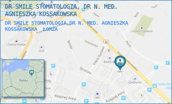 DR SMILE STOMATOLOGIA,DR N. MED. AGNIESZKA KOSSAKOWSKA - DR SMILE STOMATOLOGIA, DR N. MED. AGNIESZKA KOSSAKOWSKA - SZOSA ZAMBROWSKA 102/1,  ŁOMŻA