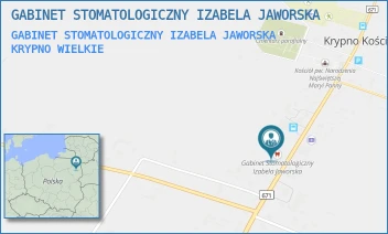 GABINET STOMATOLOGICZNY IZABELA JAWORSKA - GABINET STOMATOLOGICZNY IZABELA JAWORSKA - 6,  KRYPNO WIELKIE
