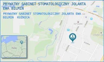 PRYWATNY GABINET STOMATOLOGICZNY JOLANTA EWA BILMIN - PRYWATNY GABINET STOMATOLOGICZNY JOLANTA EWA BILMIN - SOKÓLSKA 41,  KUŹNICA