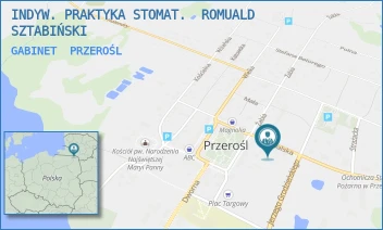 GABINET - INDYW. PRAKTYKA STOMAT.  ROMUALD SZTABIŃSKI - SUWALSKA 2A,  PRZEROŚL