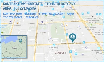 KONTRAKTOWY GABINET STOMATOLOGICZNY ANNA TOCZYŁOWSKA - KONTRAKTOWY GABINET STOMATOLOGICZNY  ANNA TOCZYŁOWSKA - WARYŃSKIEGO 27,  SUWAŁKI