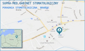PORADNIA STOMATOLOGICZNA - SUPRA-MED GABINET STOMATOLOGICZNY - KOŚCIELNA 9/8,  BRAŃSK