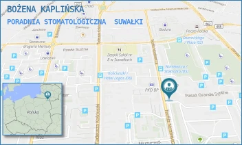 PORADNIA STOMATOLOGICZNA - BOŻENA KAPLIŃSKA - TEOFILA NONIEWICZA 42,  SUWAŁKI