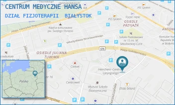DZIAŁ FIZJOTERAPII - CENTRUM MEDYCZNE HANSA - CHOROSZCZAŃSKA 24,  BIAŁYSTOK