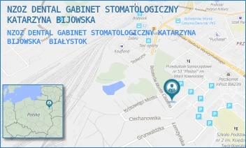 NZOZ DENTAL GABINET STOMATOLOGICZNY KATARZYNA BIJOWSKA - NZOZ DENTAL GABINET STOMATOLOGICZNY KATARZYNA BIJOWSKA - BOHATERÓW MONTE CASSINO 13A/3,  BIAŁYSTOK