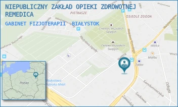 GABINET FIZJOTERAPII - NIEPUBLICZNY ZAKŁAD OPIEKI ZDROWOTNEJ  REMEDICA - WASILKOWSKA 85/1,  BIAŁYSTOK