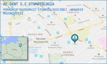 PORADNIA CHIRURGII STOMATOLOGICZNEJ - AE-DENT S.C STOMATOLOGIA - SZPITALNA 2/5,  WYSOKIE MAZOWIECKIE