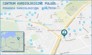 PORADNIA KARDIOLOGICZNA - CENTRUM KARDIOLOGICZNE PULSUS - RZEMIEŚLNICZA 40/22A,  BIAŁYSTOK