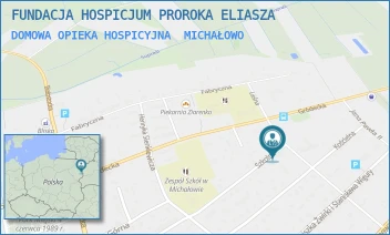 DOMOWA OPIEKA HOSPICYJNA - FUNDACJA HOSPICJUM PROROKA ELIASZA - SZKOLNA 20,  MICHAŁOWO