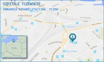 PORADNIA REHABILITACYJNA - SZPITALE TCZEWSKIE - UL. 1 MAJA 2,  TCZEW