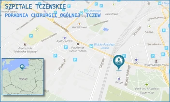 PORADNIA CHIRURGII OGÓLNEJ - SZPITALE TCZEWSKIE - UL. WOJSKA POLSKIEGO 5,  TCZEW
