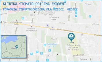PORADNIA STOMATOLOGICZNA DLA DZIECI - KLINIKA STOMATOLOGICZNA EKODENT - JÓZEFA PIŁSUDSKIEGO 68,  GRÓJEC