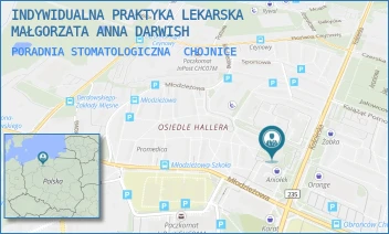 PORADNIA STOMATOLOGICZNA - INDYWIDUALNA PRAKTYKA LEKARSKA MAŁGORZATA ANNA DARWISH - UL. KOŚCIERSKA 9/114,  CHOJNICE